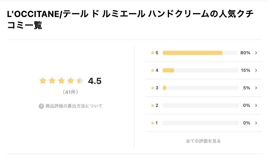 「ロクシタンのハンドクリーム18種紹介|人気はどれ?LIPSユーザーの口コミ大調査!」の画像(#282610)