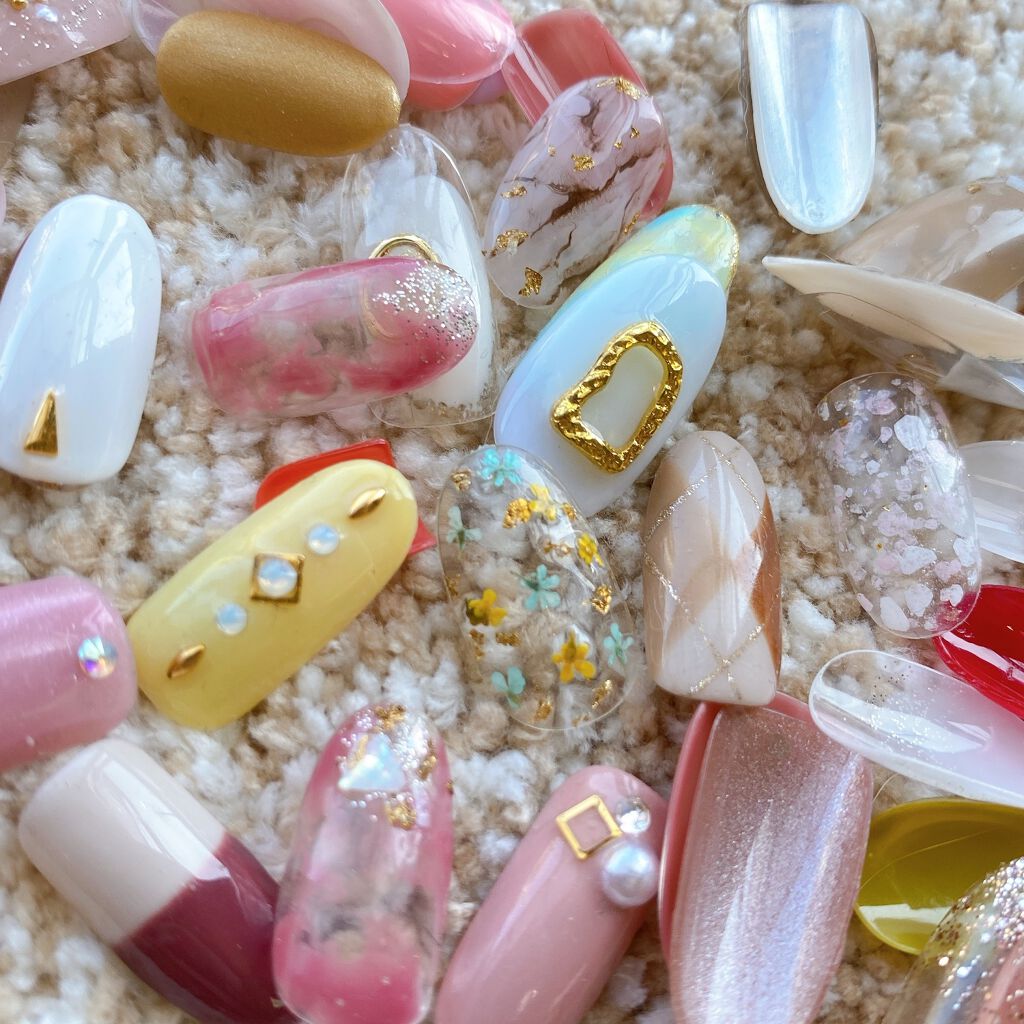 【ジェルネイルの落とし方】100均・家にあるもの・アセトン除光液で簡単セルフオフ!おすすめ人気商品6選の画像