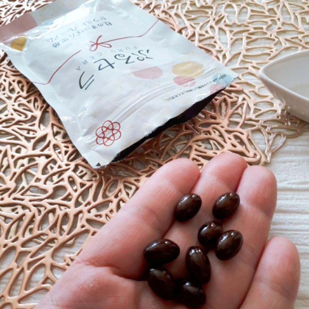 ぷるセラ 健康の杜の口コミ 黒酢 と すっぽん Wパワーの贅沢なサプ By さなえ 混合肌 30代前半 Lips