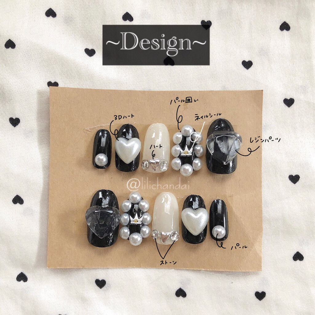 カラフルネイルズ キャンメイクを使った口コミ ʚ推しカラーネイル 𝐁𝐥𝐚𝐜𝐤 ɞ推しのメ By リリ Lips