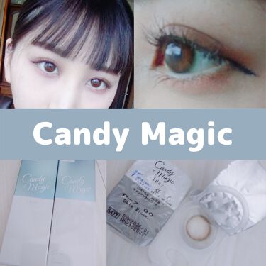 DATE BRAUN/candy magic/カラーコンタクトレンズを使ったクチコミ（2枚目）