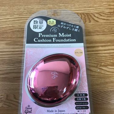 プレミアムモイスト クッションファンデーション ティアラガールの口コミ ドンキで売ってる500円のクッションファン By 優亜 混合肌 30代前半 Lips