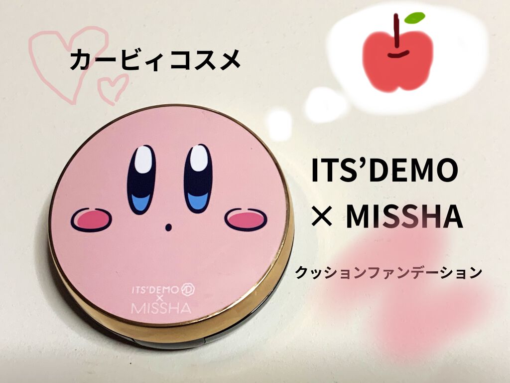 限定クッションファンデーション M クッション ファンデーション プロカバー Misshaの口コミ カービィコスメ一目惚れ購入品 っ O C By 悲熊ちゃん 敏感肌 代後半 Lips