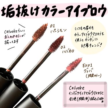 試してみた インディケイト アイブロウマスカラ Celvokeのリアルな口コミ レビュー Lips