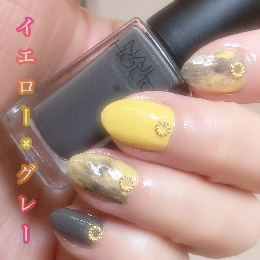 ネイル エナメル Revlonを使った口コミ イエロー グレーのニュアンスネイル い By ちゃんみ フォロバ強化中 投稿ある方 普通肌 Lips