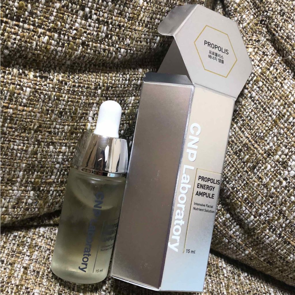 プロポリスエネルギーアンプル Cnp Laboratoryの口コミ 乾燥する冬に向けて保湿化粧品を と 前々か By Momo Cosme 普通肌 代後半 Lips