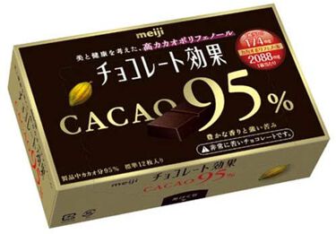 チョコレート効果 Cacao８６ カカオ95 明治 Lips