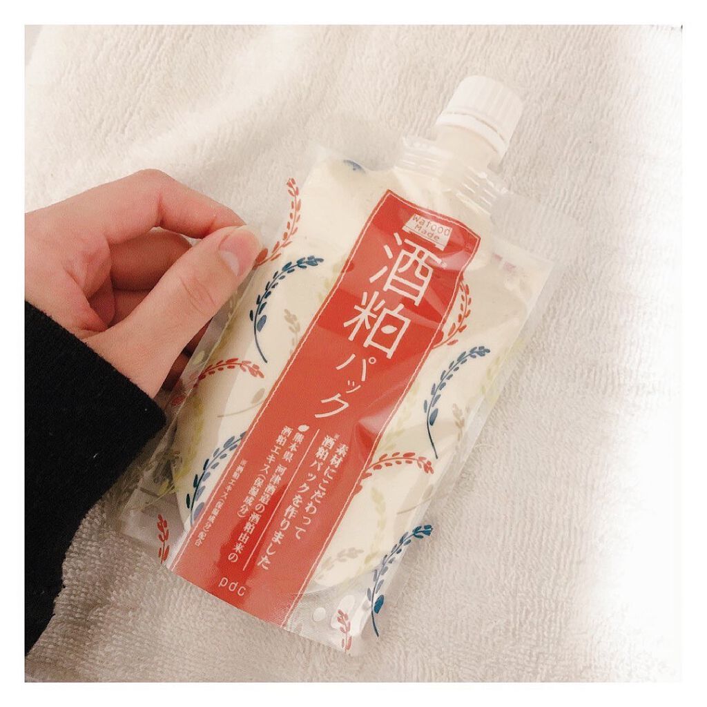 ワフードメイド 酒粕パック Pdcの口コミ 日本古来の素材 酒粕のパック こんばんは By 久我みかこ のんびり中 混合肌 代後半 Lips