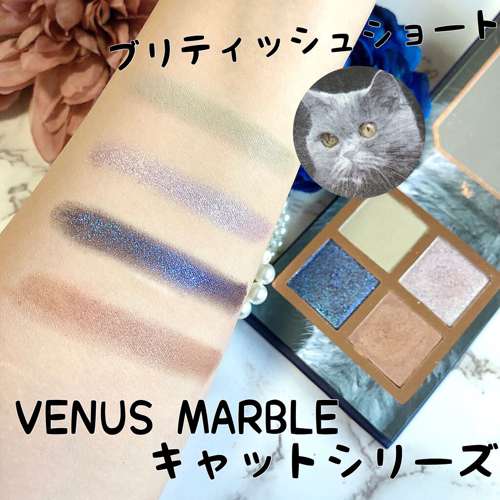 アイシャドウ猫シリーズ Venus Marble ヴィーナスマーブル の使い方を徹底解説 ブルベ冬におすすめのパウダーアイシャドウ 前回 発売日に Loft By Ria 普通肌 Lips