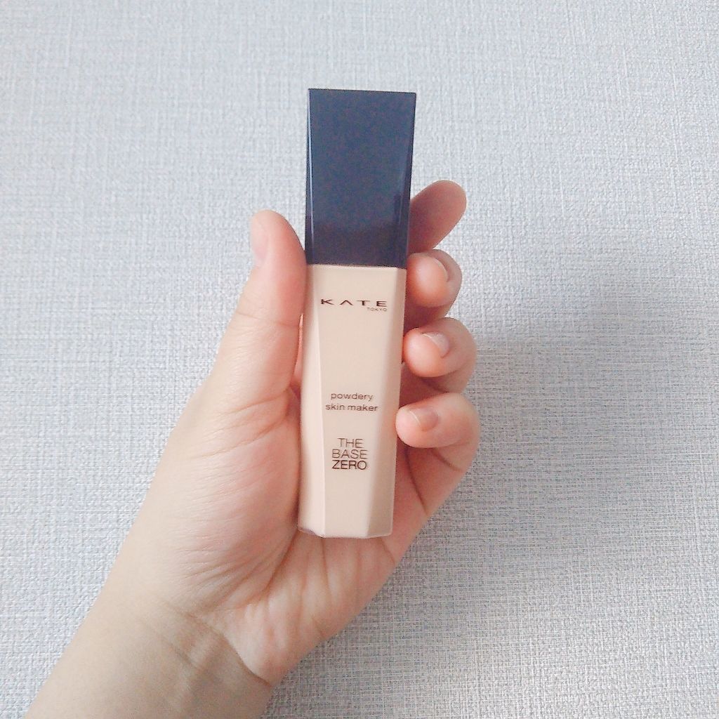 厚塗り感はないのにピタッとカバー