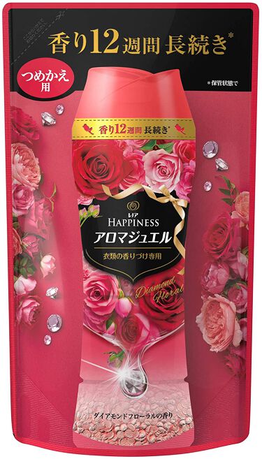 レノアハピネス アロマジュエル ダイアモンドフローラルの香り つめかえ455ml