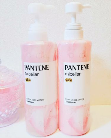 Pro V ミセラー ピュア ローズウォーター ノンシリコンシャンプー トリートメント パンテーンの口コミ パンテーンpro Vミセラーピュア ロー By マッシュ 混合肌 30代後半 Lips