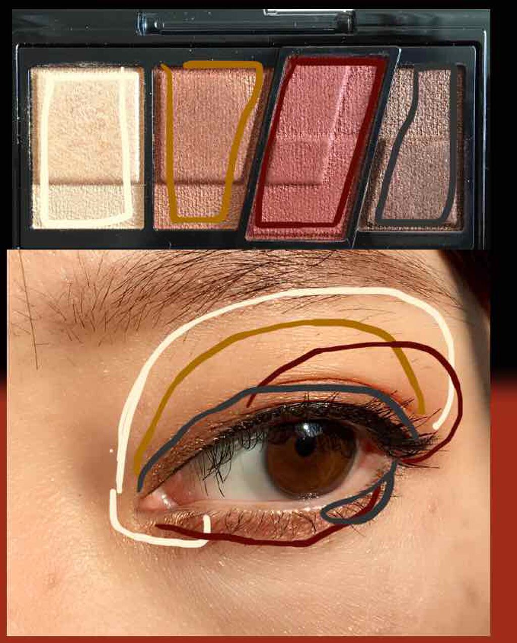 新色レビュー デザイニングブラウンアイズ Kateの口コミ ケイトの新色はとりあえず買う病赤系シャドウ By Silva 脂性肌 30代前半 Lips