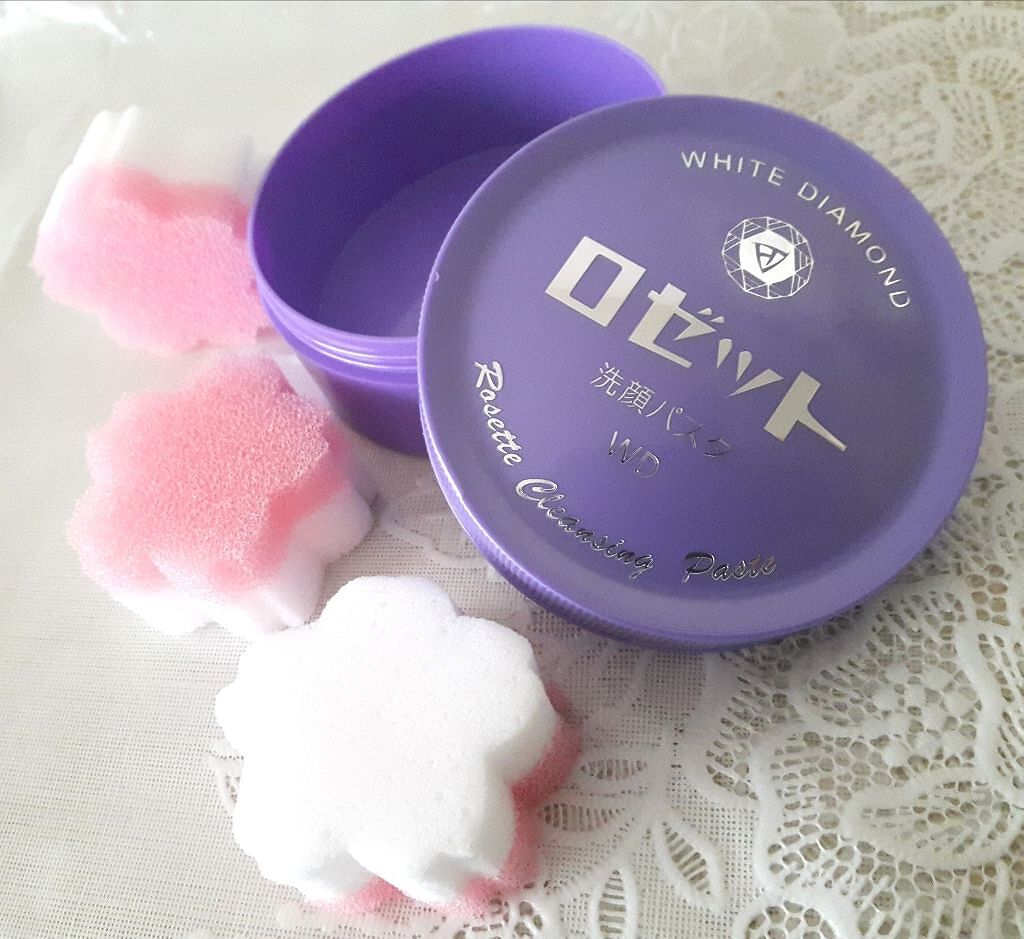 使い終わったコスメの容器 × 桜スポンジ