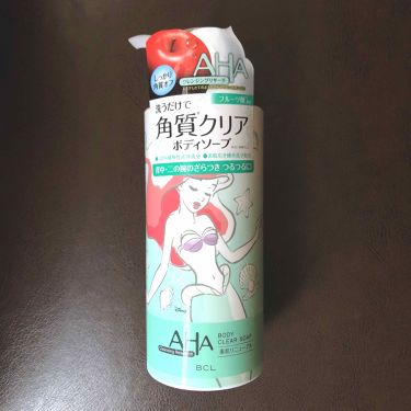 2018年秋新作ボディソープ ボディクリアソープ しっかり角質クリア クレンジングリサーチの口コミ Ahaクレンジングリサーチボディクリアソー By とみてぼし 混合肌 30代前半 Lips