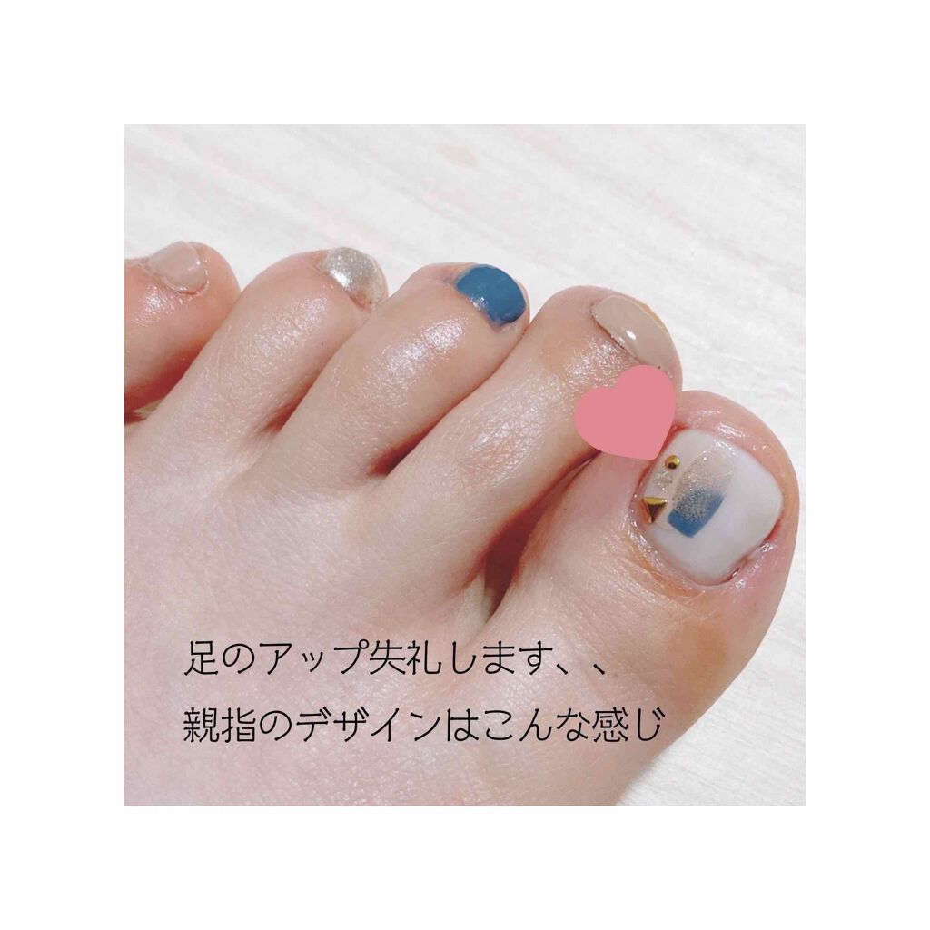 カラフルネイルズ キャンメイクを使った口コミ 今回のペディキュアは塗りかけネイル 塗りか By Azusa 混合肌 Lips