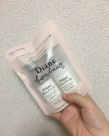 グラースローズの香り シャンプー トリートメント ダイアンの口コミ 今回は試供品みたいな小さいのをお試しで買い By Saki Lips