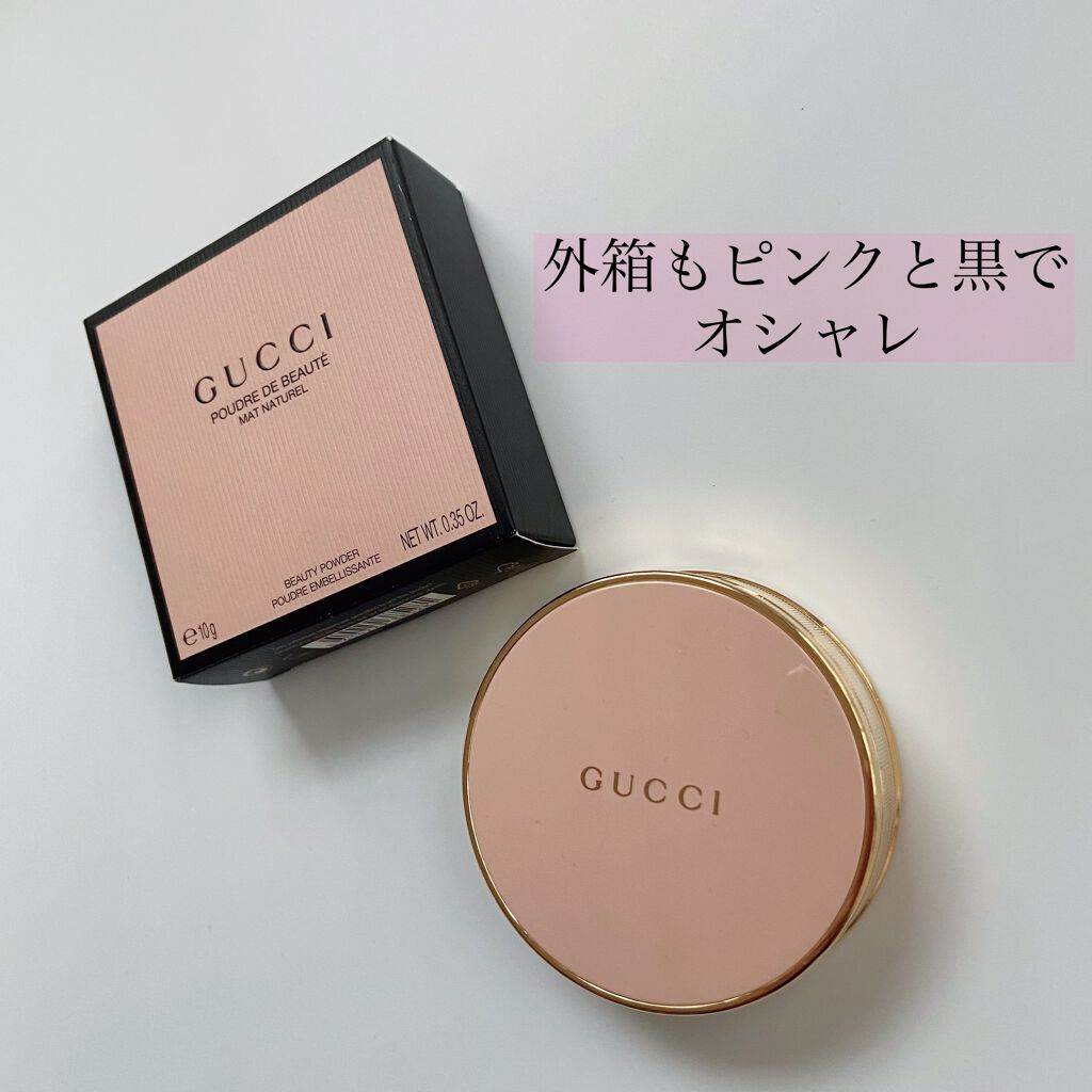 Poudre De Beauté matte compact powder｜GUCCIの口コミ「日本未発売。最高に可愛いピンクとゴールドの..」 by  ｅｍｍｉｅ(混合肌) | LIPS