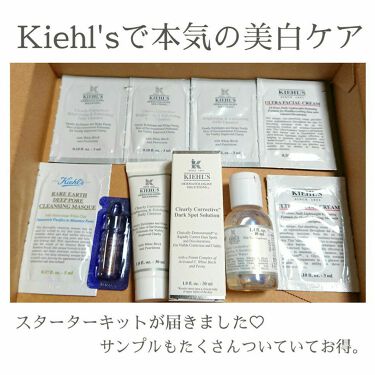 キールズ 透明美白美容液 スターターキット Kiehl Sの口コミ Kiehl S透明美白美容液スターターキッ By おもち 乾燥肌 代後半 Lips