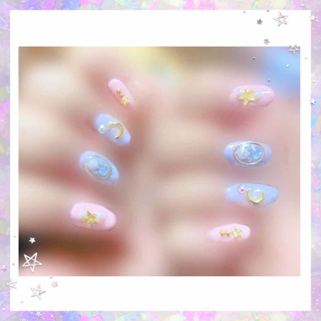 ネイルレシピカラージェル ネイルネイルの口コミ 自分だけのネイルに 激安 暇だからこそ By 天照御御澪 敏感肌 代後半 Lips