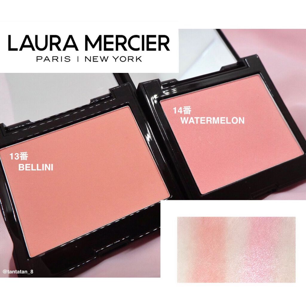 新色レビュー ブラッシュ カラー インフュージョン ローラ メルシエ Laura Mercierの人気色を比較 本日より発売されるローラメルシエのチークが By たん 混合肌 30代前半 Lips