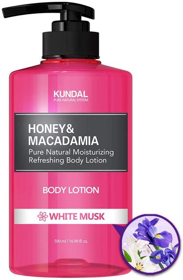 ハニー&マカダミア ピュアボディローション ホワイトムスク White musk