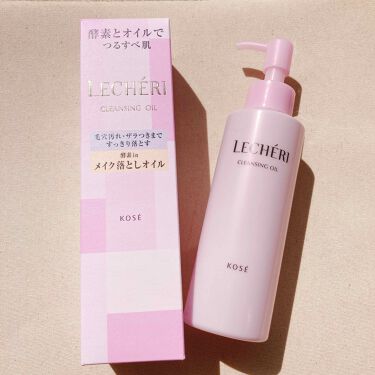 酵素クレンジングオイル ルシェリの口コミ 使い切りコスメkoseルシェリ酵素クレン By 𝖻𝗈𝗇𝗈 混合肌 代後半 Lips