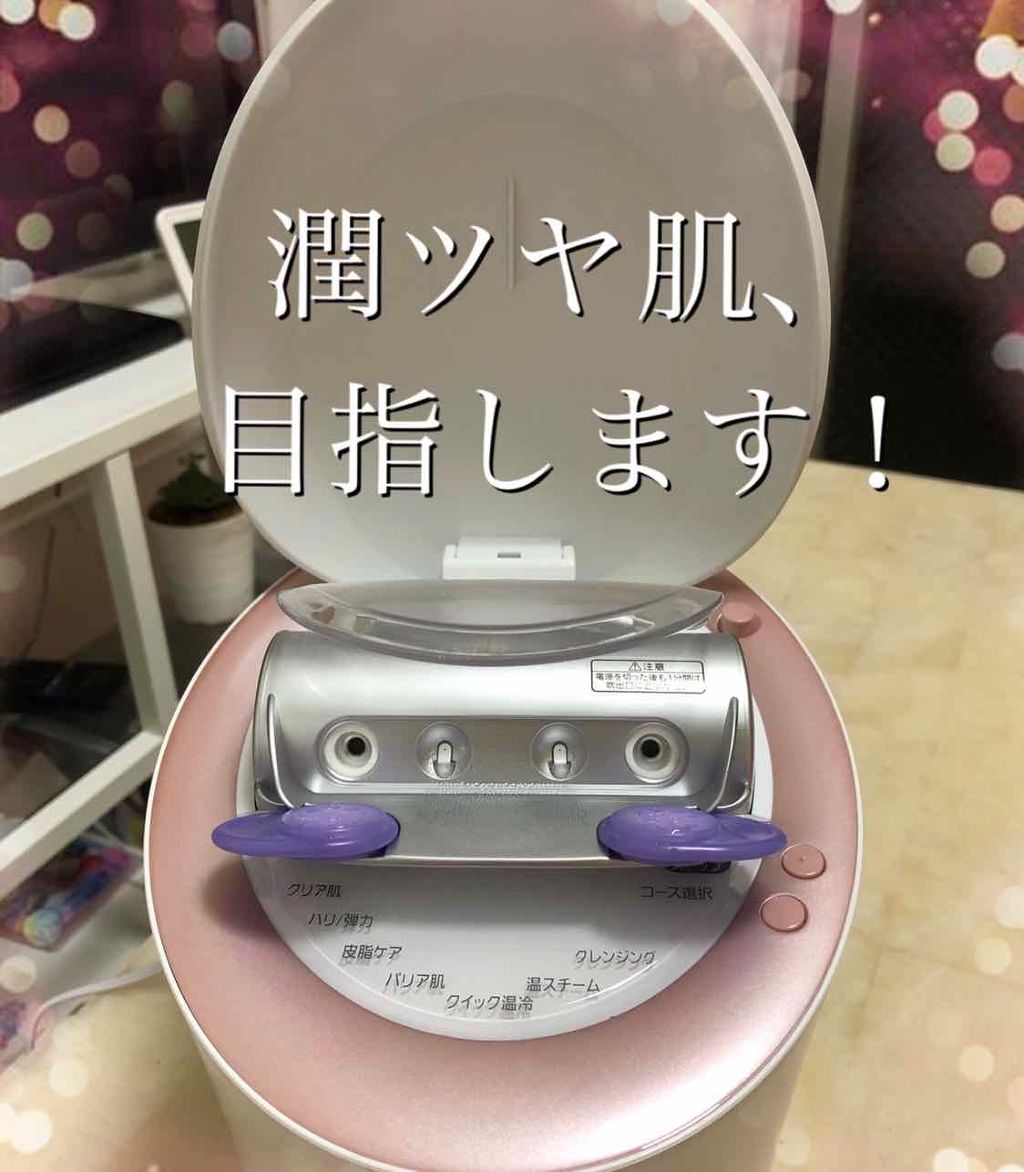 スチーマー ナノケア Panasonicの口コミ クリスマスプレゼントで旦那様からつ つ つ By サリー 混合肌 30代後半 Lips