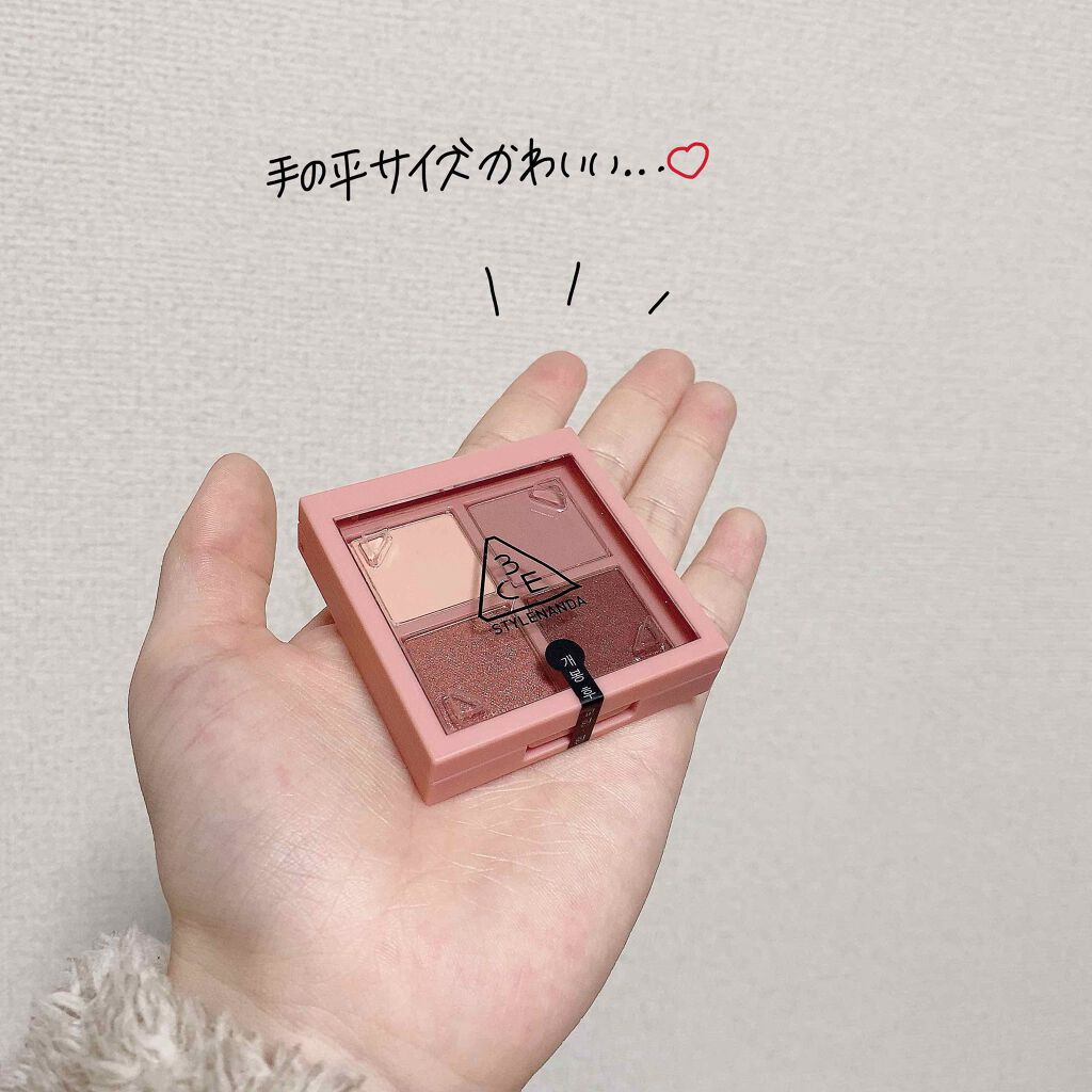 Mood Recipe Multi Eye Color Palette 3ceの口コミ 少し前に3ceから出たミニマルチアイカラー By まる 混合肌 代前半 Lips