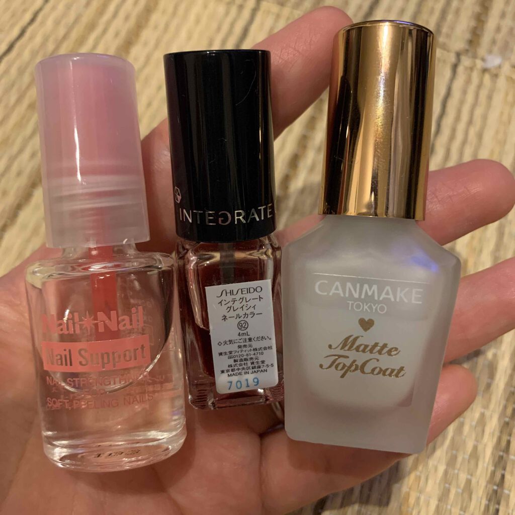 カラフルネイルズ キャンメイクを使った口コミ 会社が 透明ネイルもダメなのです だか 私 By モガミ 混合肌 Lips