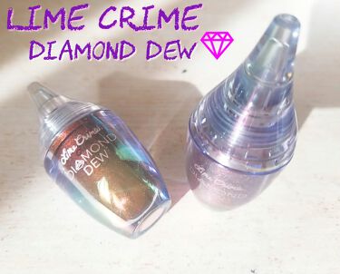 人気色をチェック Diamond Dew Liquid Glitter Eyeshadow Lime Crime 海外 のリアルな口コミ レビュー Lips