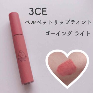 Velvet Lip Tint 3ceを使った口コミ グラデーションリップ こんにちは のちゃ By のちゃん 10代後半 Lips