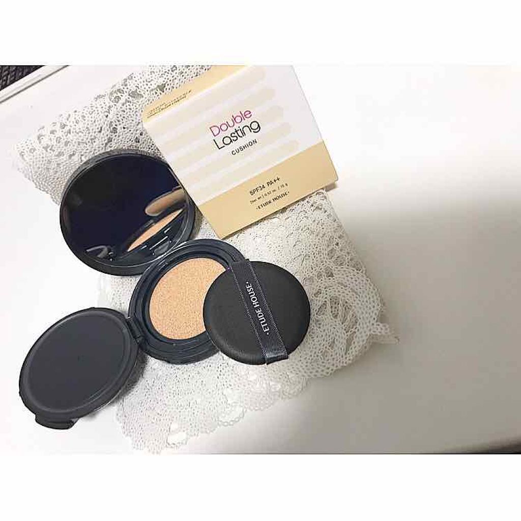 ダブルラスティング クッション Etudeの口コミ エチュードハウスさんのinstagram応 By きみか 混合肌 代前半 Lips