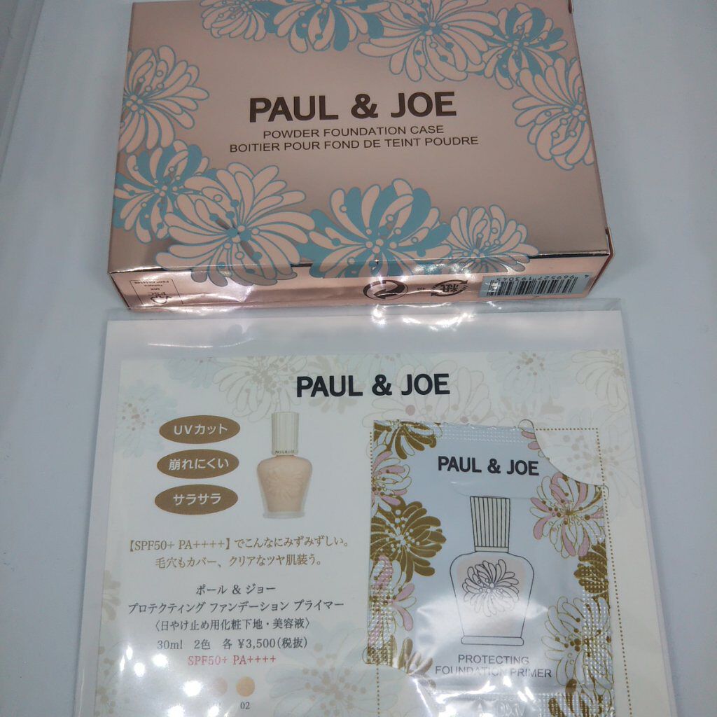 限定化粧小物 パウダー ファンデーション ケース 001 Paul Joe Beauteの口コミ Paul Joe限定ファンデーションケース By 九十九 混合肌 30代前半 Lips