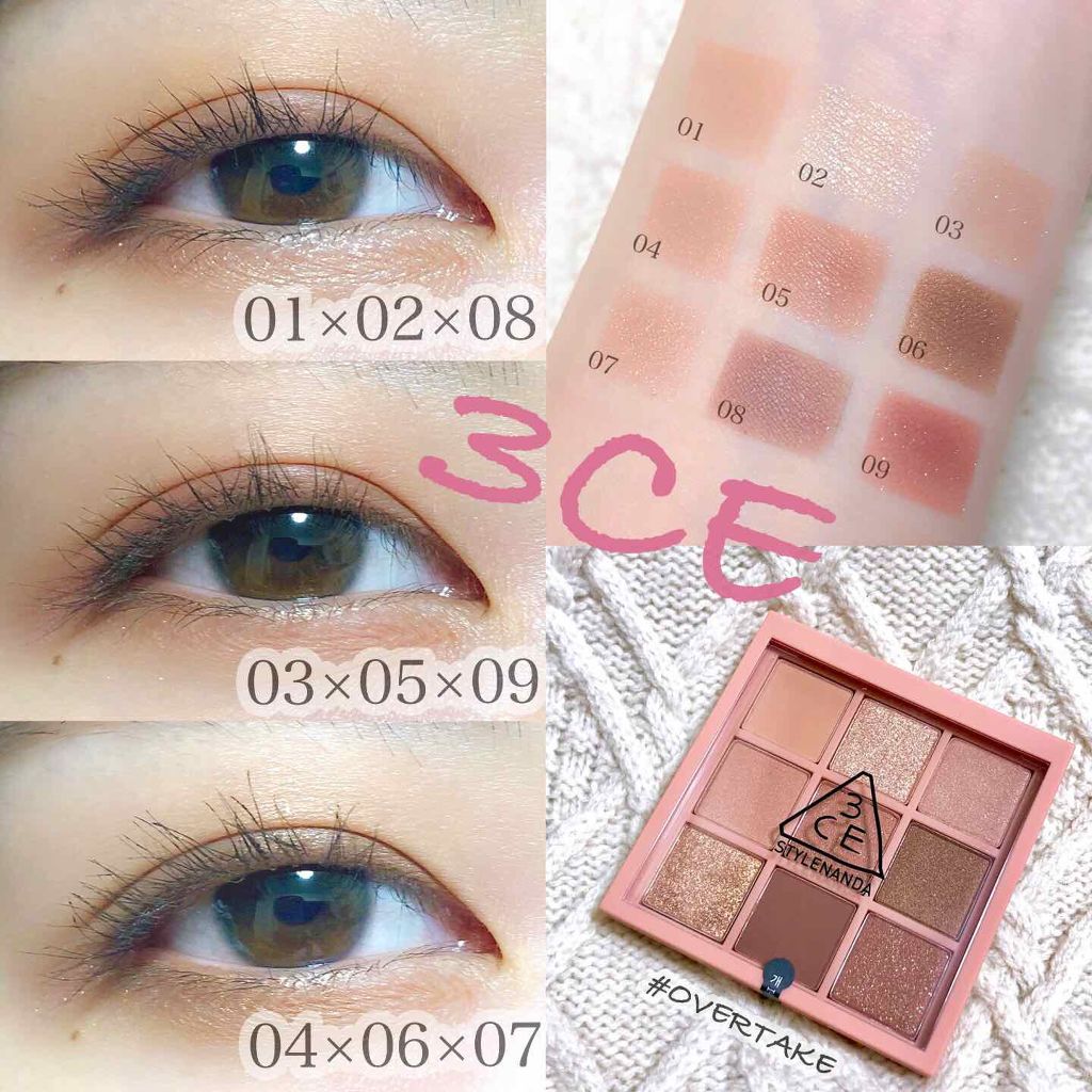 Mood Recipe Multi Eye Color Palette 3ceの人気色を比較 イエベ秋におすすめのパウダーアイシャドウ 先日スウォッチを投稿さ By ふうか Lips