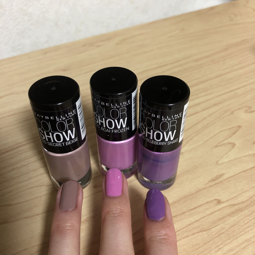 カラー ショー ネイル M Maybelline New Yorkの口コミ 持っているマニキュアメイベリン編かなり前に By Pink 乾燥肌 Lips