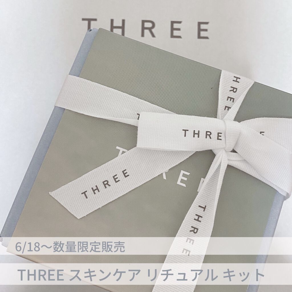 バランシング フォーム R Threeを使った口コミ Threeスキンケアリチュアルキット気にな By 毎日投稿 脂性肌 代前半 Lips
