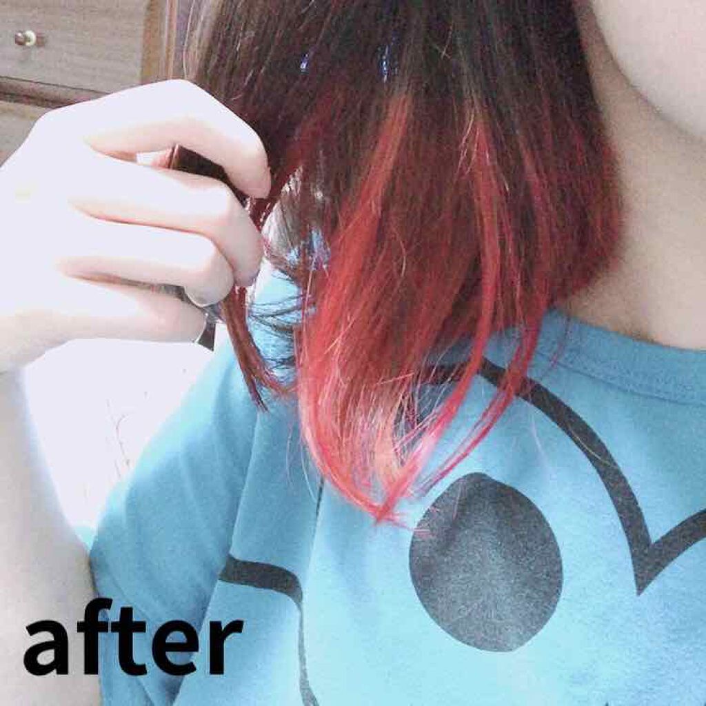 ヘアカラークリーム マニックパニックの口コミ マニックパニックヘアカラークリーム ヴァ By ぺんぺん 脂性肌 代前半 Lips