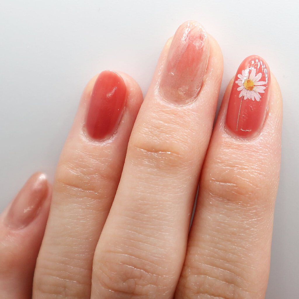 カラフルネイルズ キャンメイクを使った口コミ 春のマーガレットネイル𓂃 こんばんは By 𝑚𝑒𝑟𝑐𝑒 Lips