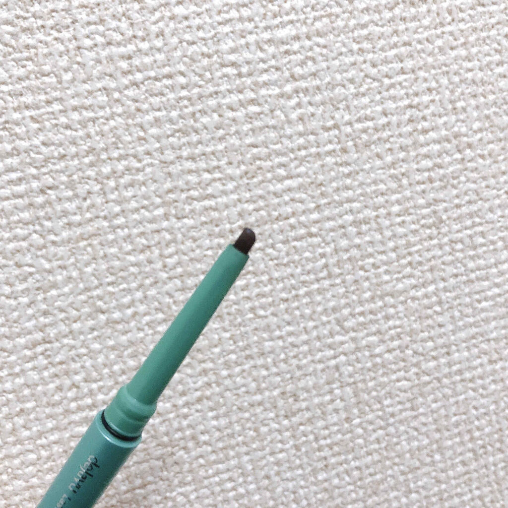 02|ペンシルライナーの上からジェルをon