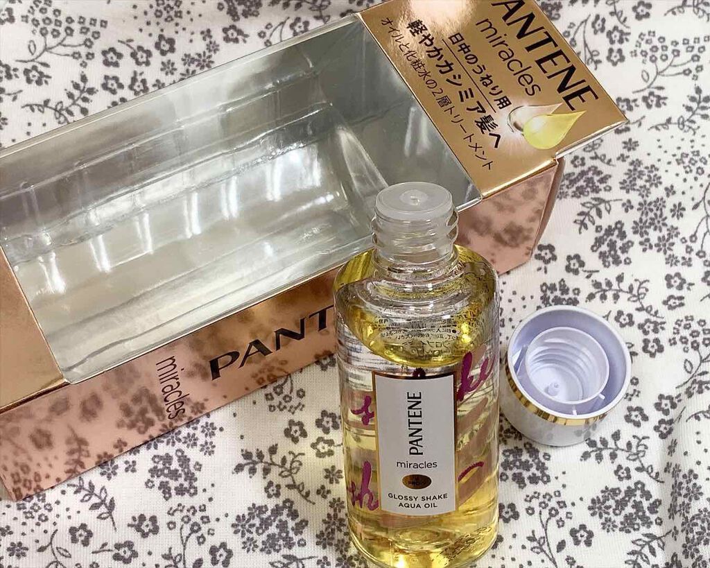 ミラクルズ グロッシー シェイク アクアオイル パンテーンの口コミ Lipsを通して パンテーンミラクルズさん By あやちゃん フォロバ100 乾燥肌 代後半 Lips