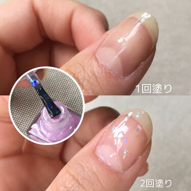 ミニネイル パラドゥの口コミ 透ける紫陽花ネイル パラドゥミニネイルp By ぽだ 普通肌 代前半 Lips