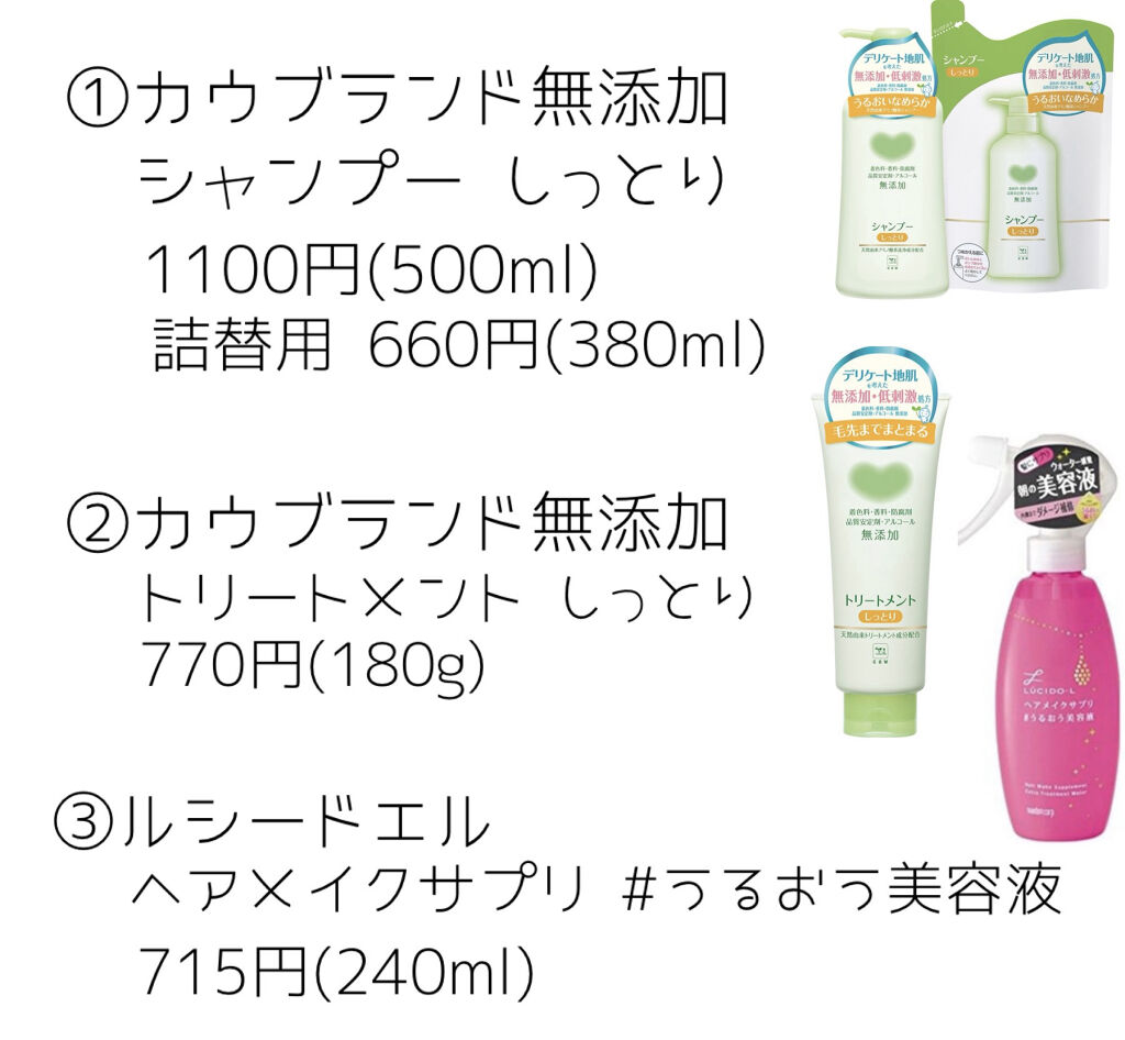 ヘアケア方法 ヘアメイクサプリ うるおう美容液 ルシードエルの使い方 効果 私のヘアケアhanaで By Hana Lips