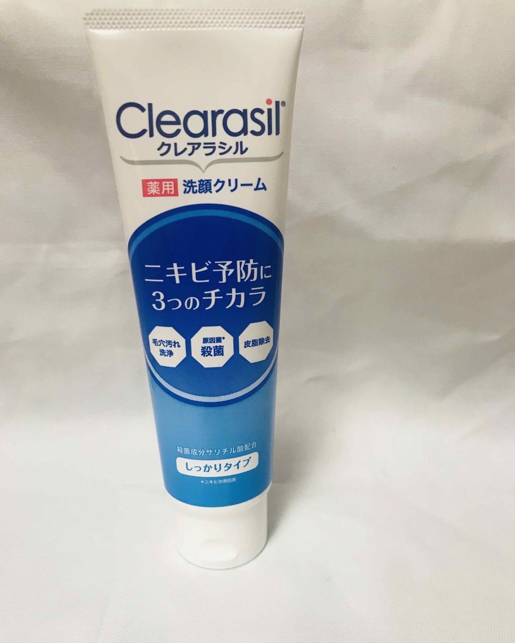 薬用洗顔フォーム しっかりタイプ クレアラシルの口コミ クレアラシル洗顔クリームしっかりタイプ今回 By みー 混合肌 代後半 Lips