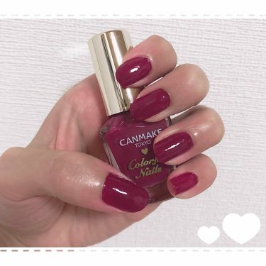 カラフルネイルズ/CANMAKE/マニキュアを使ったクチコミ(2枚目)