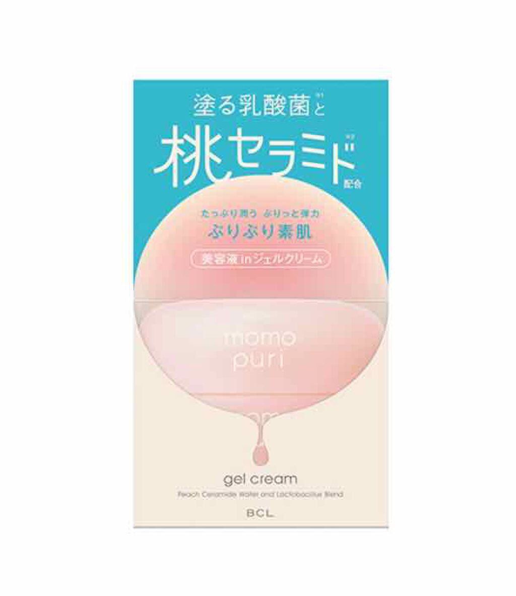 潤いジェルクリーム ももぷりの効果に関する口コミ パール粒一個で乳酸菌180億個 塗る乳酸 By ぱぴぷ 脂性肌 Lips