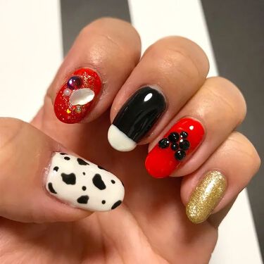 話題の人気 3dネイルパーツ ネイル ダルメシアン ネイルパーツ 101匹わんちゃん 犬 ネイル Www Petromindo Com