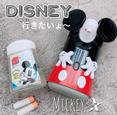 ノータッチ泡ハンドソープ ディズニー ミッキー デザイン ミューズの口コミ Mickeymouse ミューズ By あん フォロバ 混合肌 Lips