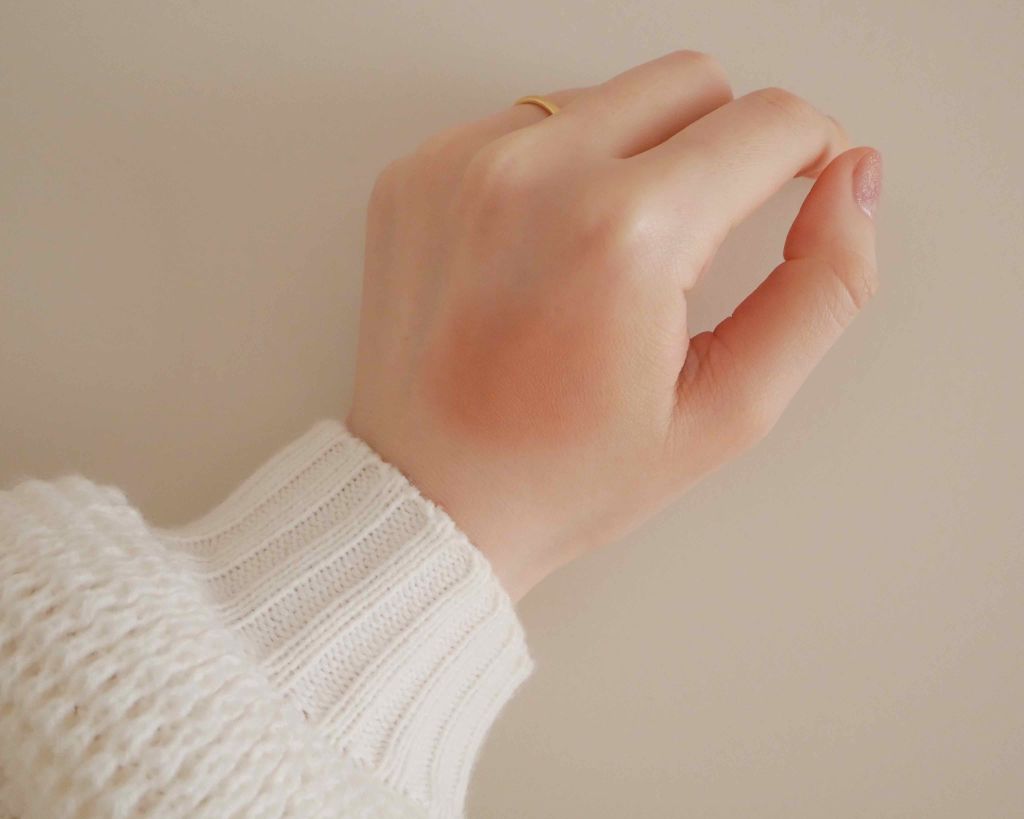 恥ずかしがり屋な私の、仕込みチーク