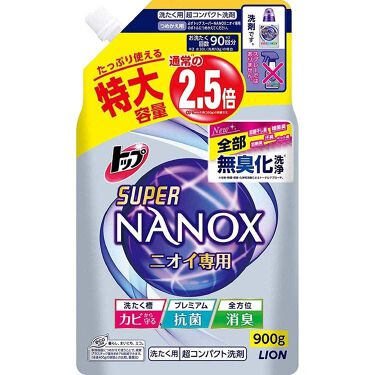 トップ スーパーNANOX ニオイ専用 つめかえ用超特大